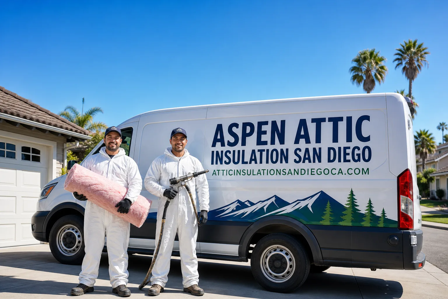 Aspen Attic Insulation San Diego insulation team
